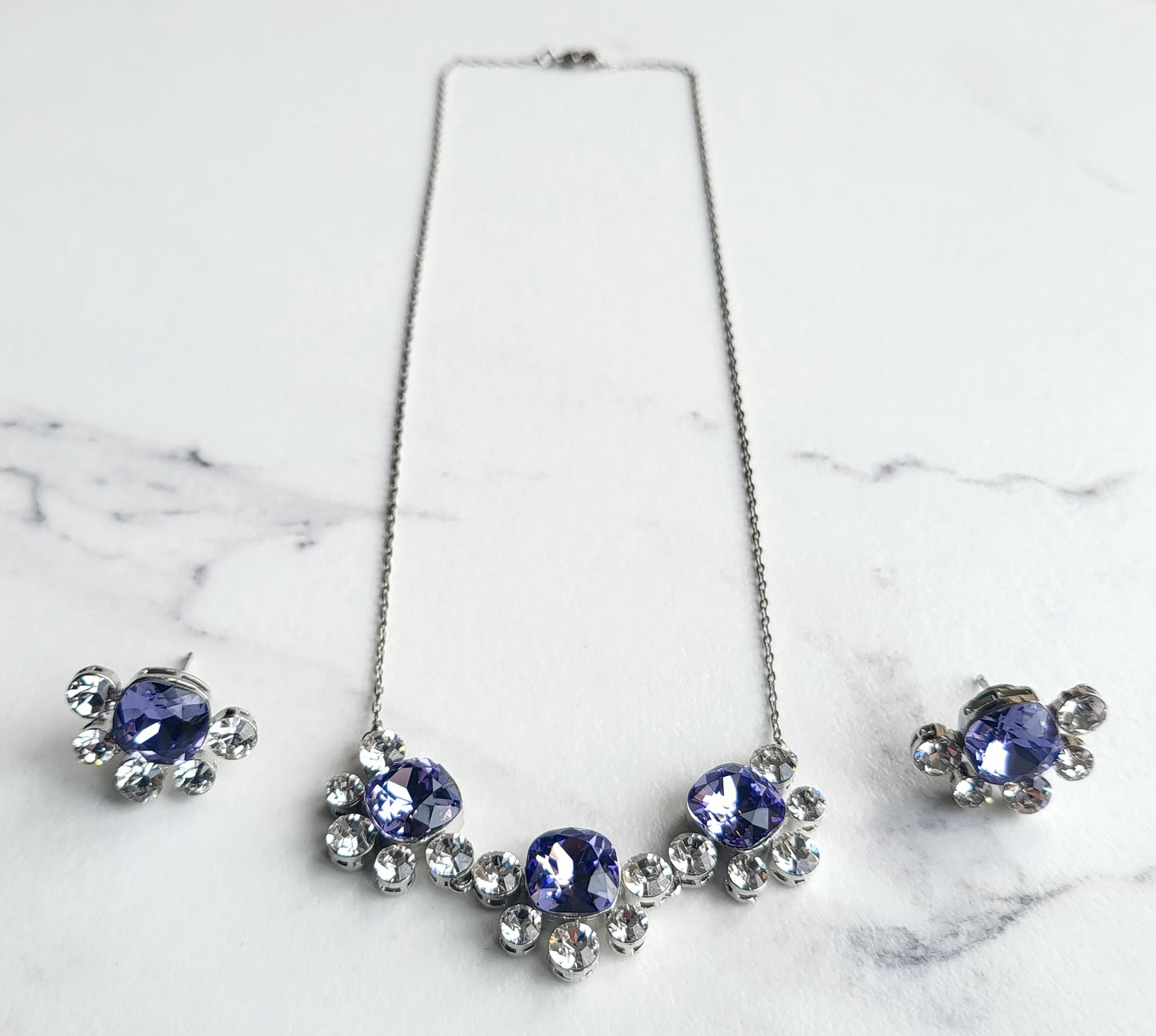 Premium Crystal Necklace Set