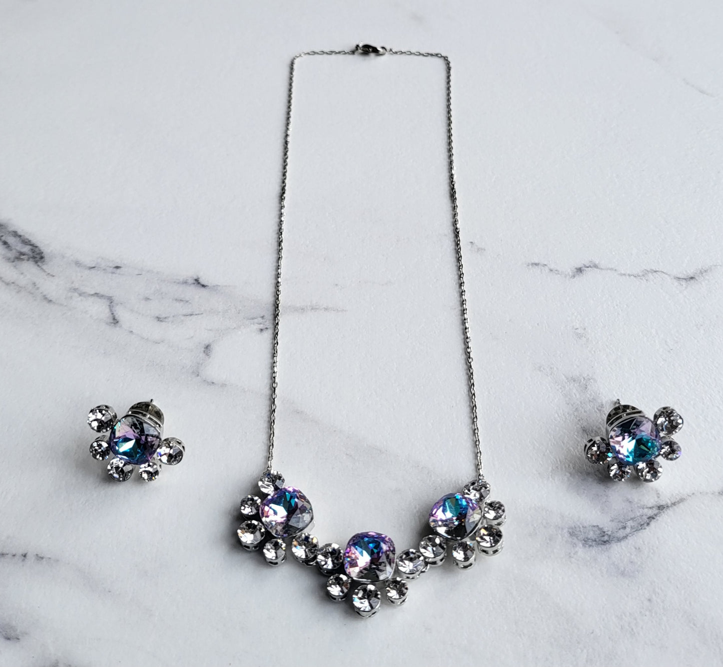 Premium Crystal Necklace Set