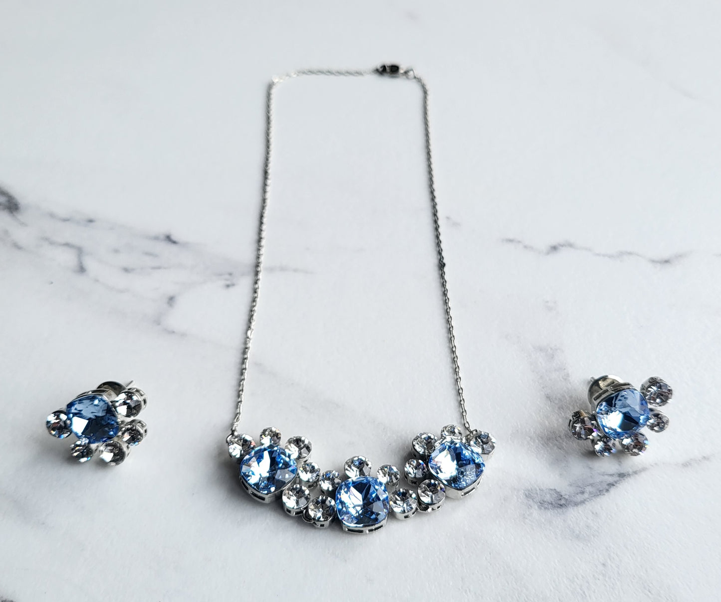 Premium Crystal Necklace Set