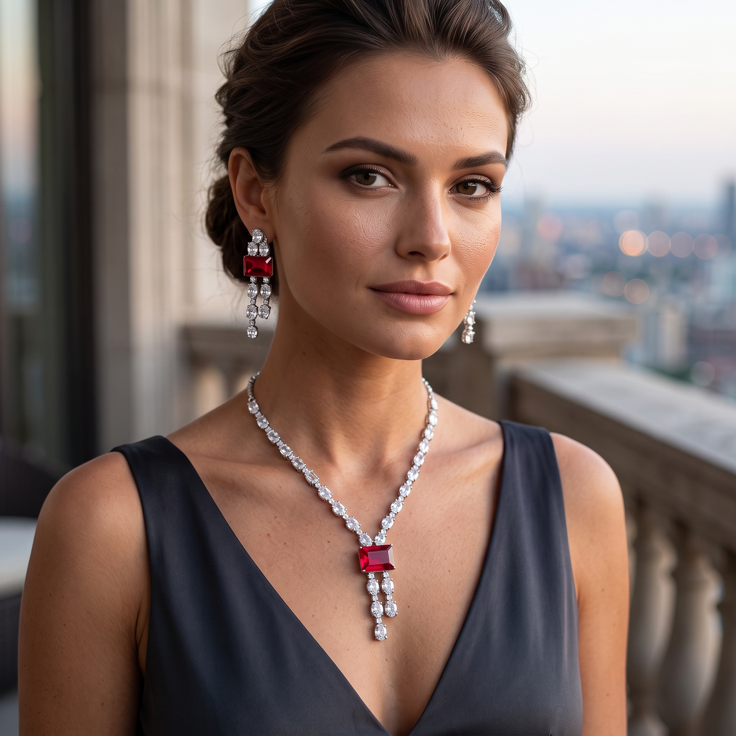Mabel Statement Necklace Set
