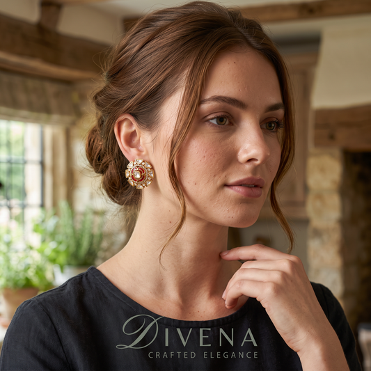 Florence Moissanite Studs
