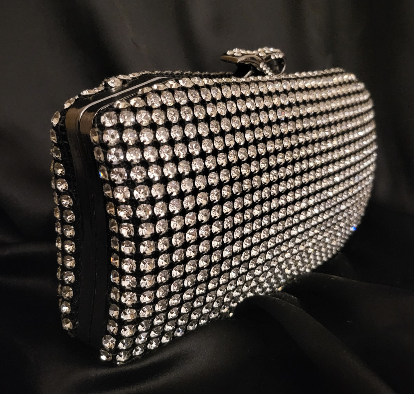 Penelope Rhinestone Evening Clutch