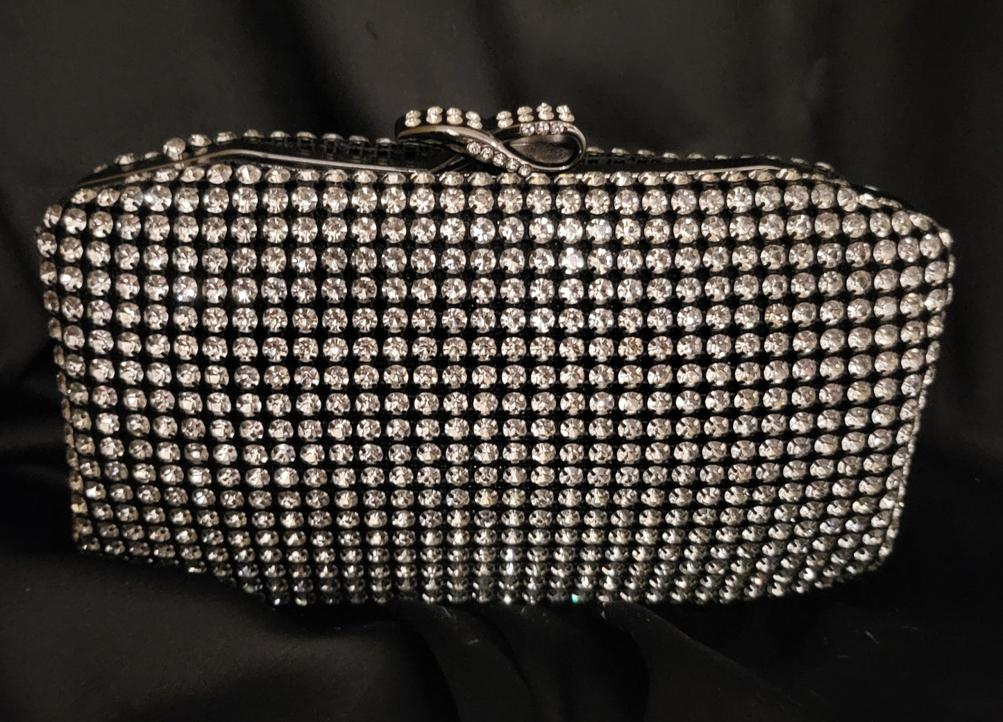 Penelope Rhinestone Evening Clutch