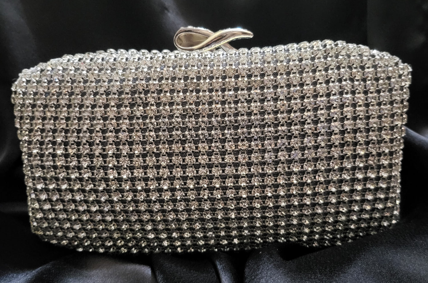 Penelope Rhinestone Evening Clutch