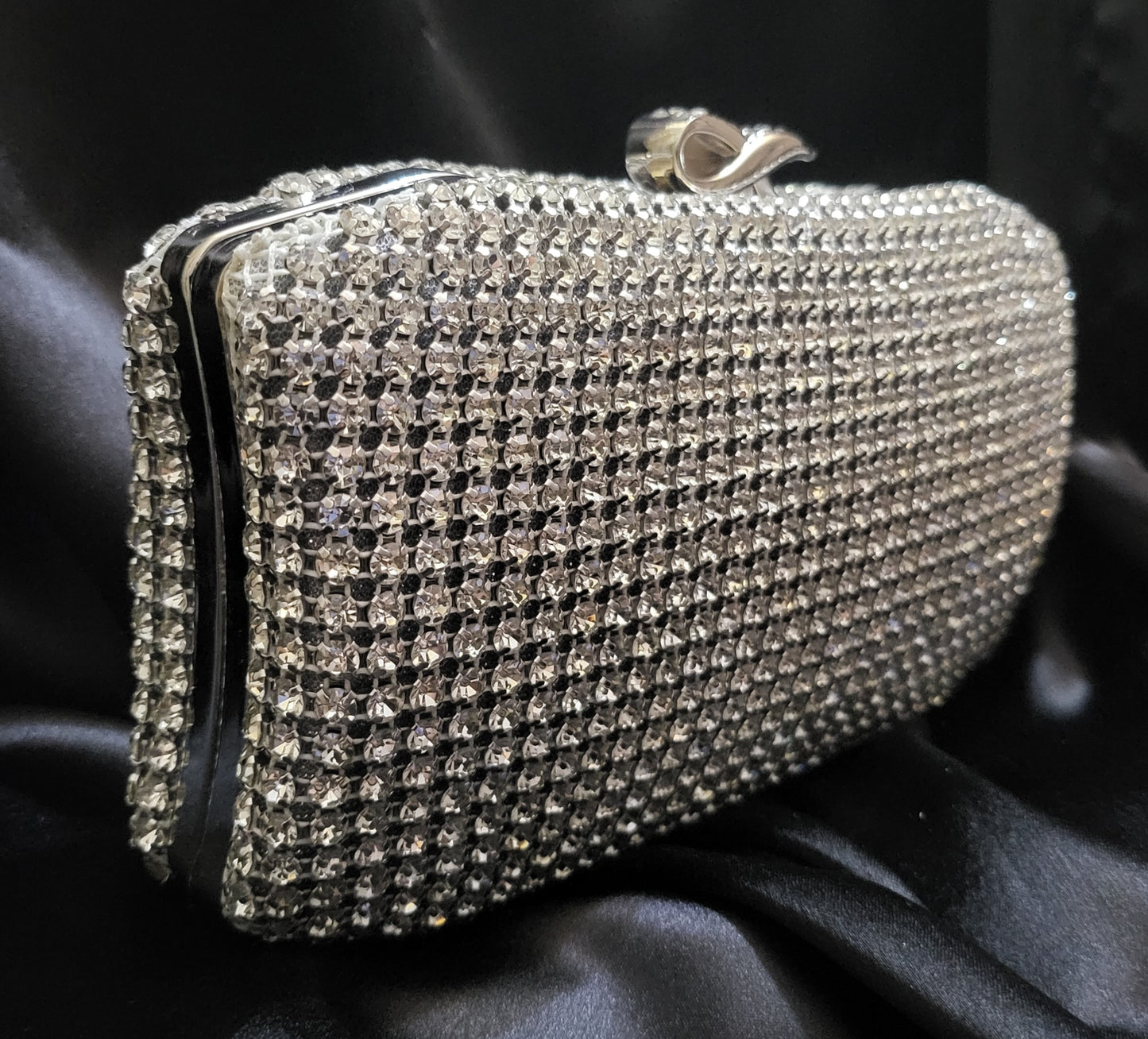 Penelope Rhinestone Evening Clutch