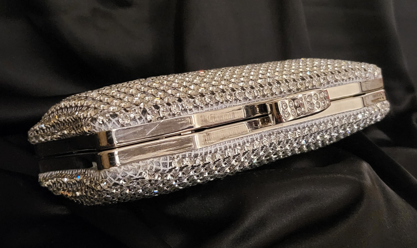 Penelope Rhinestone Evening Clutch