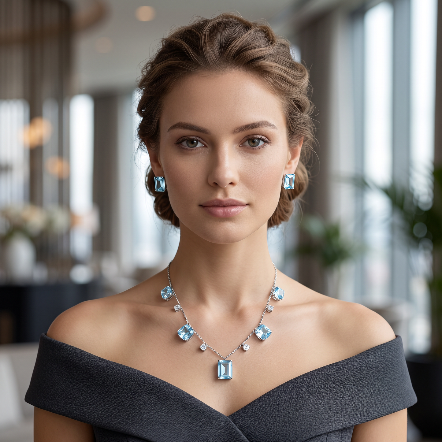 Lauren Geometric Crystal Set