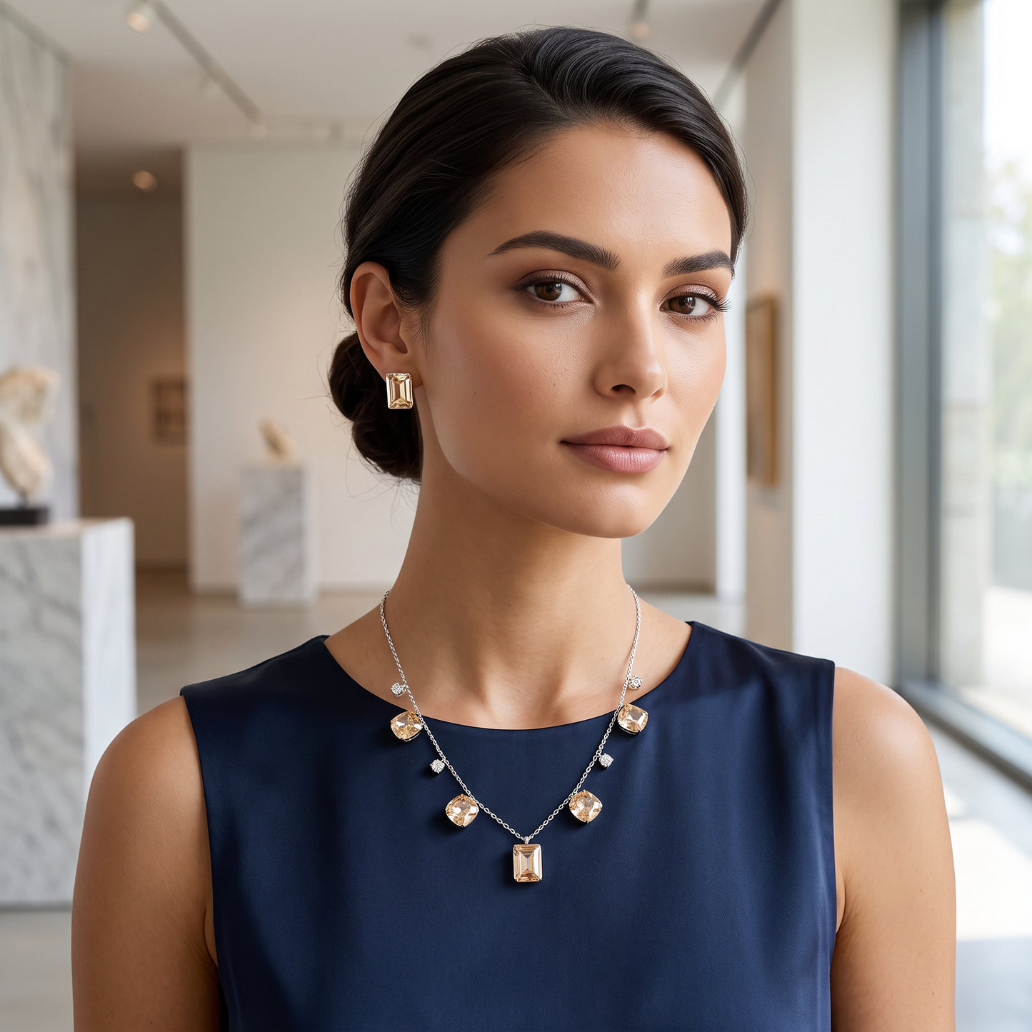 Lauren Geometric Crystal Set