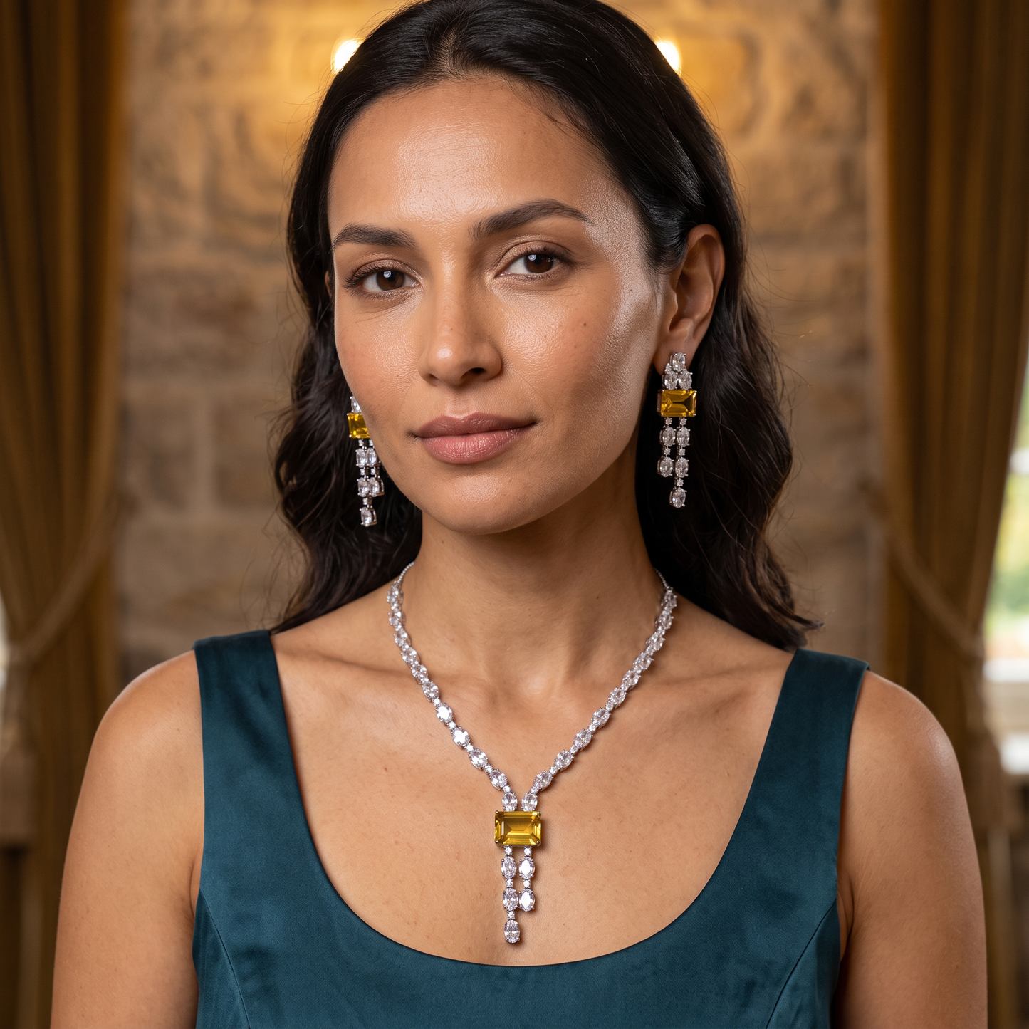 Mabel Statement Necklace Set