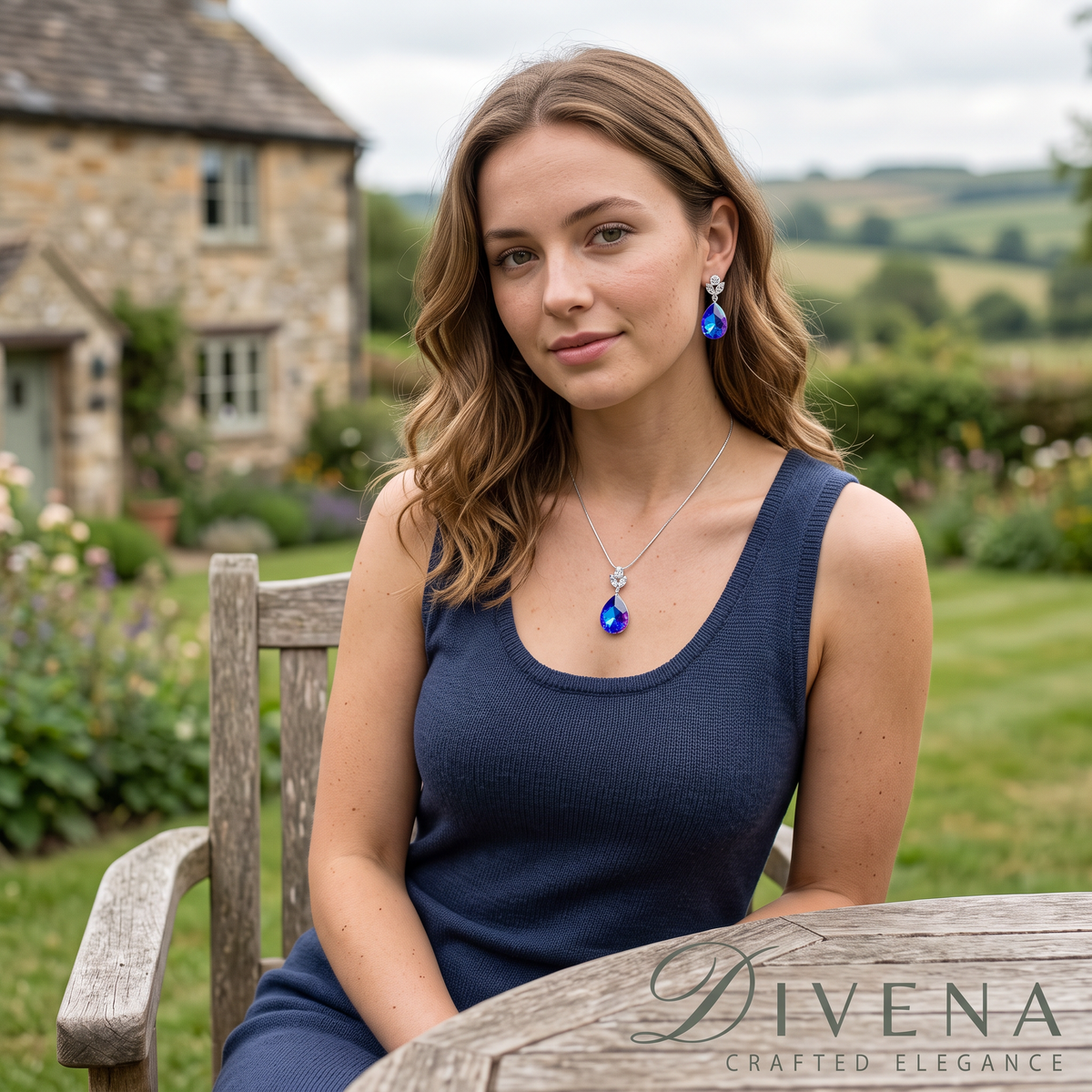 Narcissa Zircon Crystal Set