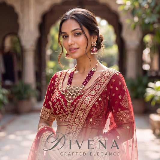 Nilofer Kundan Choker Necklace